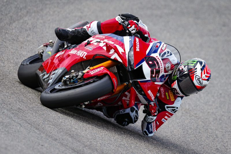 Somkiat Chantra and Jonathan Rea complete one day of testing at Portimão