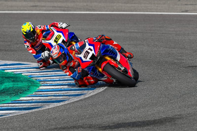 Team HRC finds useful dry track time at Jerez despite rain and fog