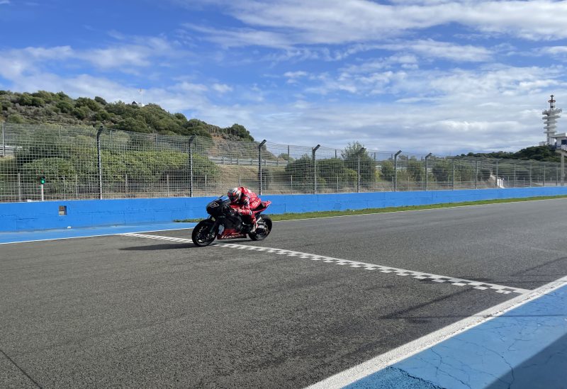 A useful albeit wet last test of the year for Team HRC at Jerez