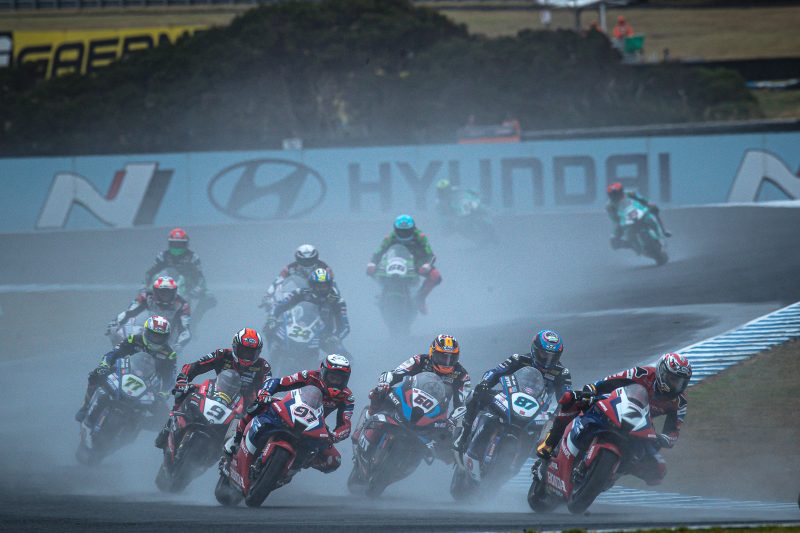A positive first SBK outing for Team HRC at Phillip Island