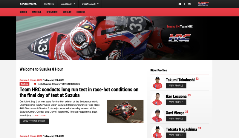 Note to the editor – 2023 Suzuka 8 Hours newsletter and photo gallery